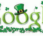 Google, St.-Patrick Day logo 2005 год