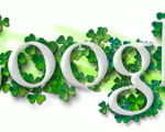 Google, St.-Patrick Day logo 2006 год